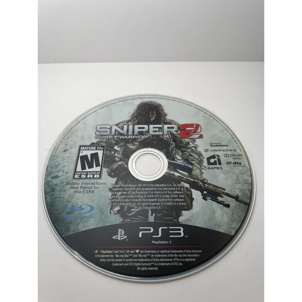 Playstation 3 Sniper 2 Ghost Warrior Tested